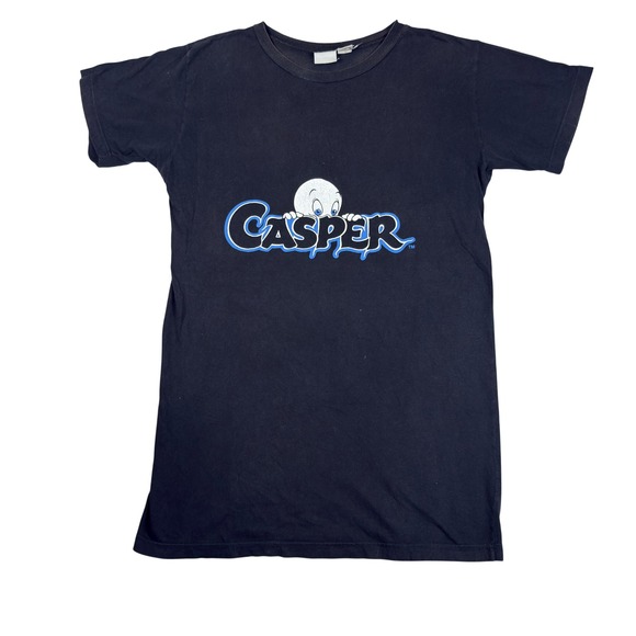 Casper Other - Rare Vintage Casper the Friendly Ghost Promo T Shirt Black Unisex One Size